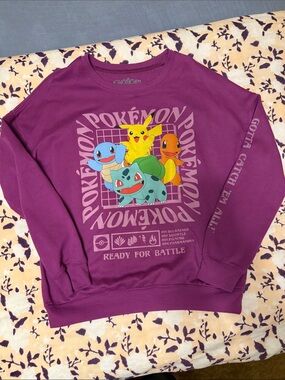Women’s XS Pokémon crewneck